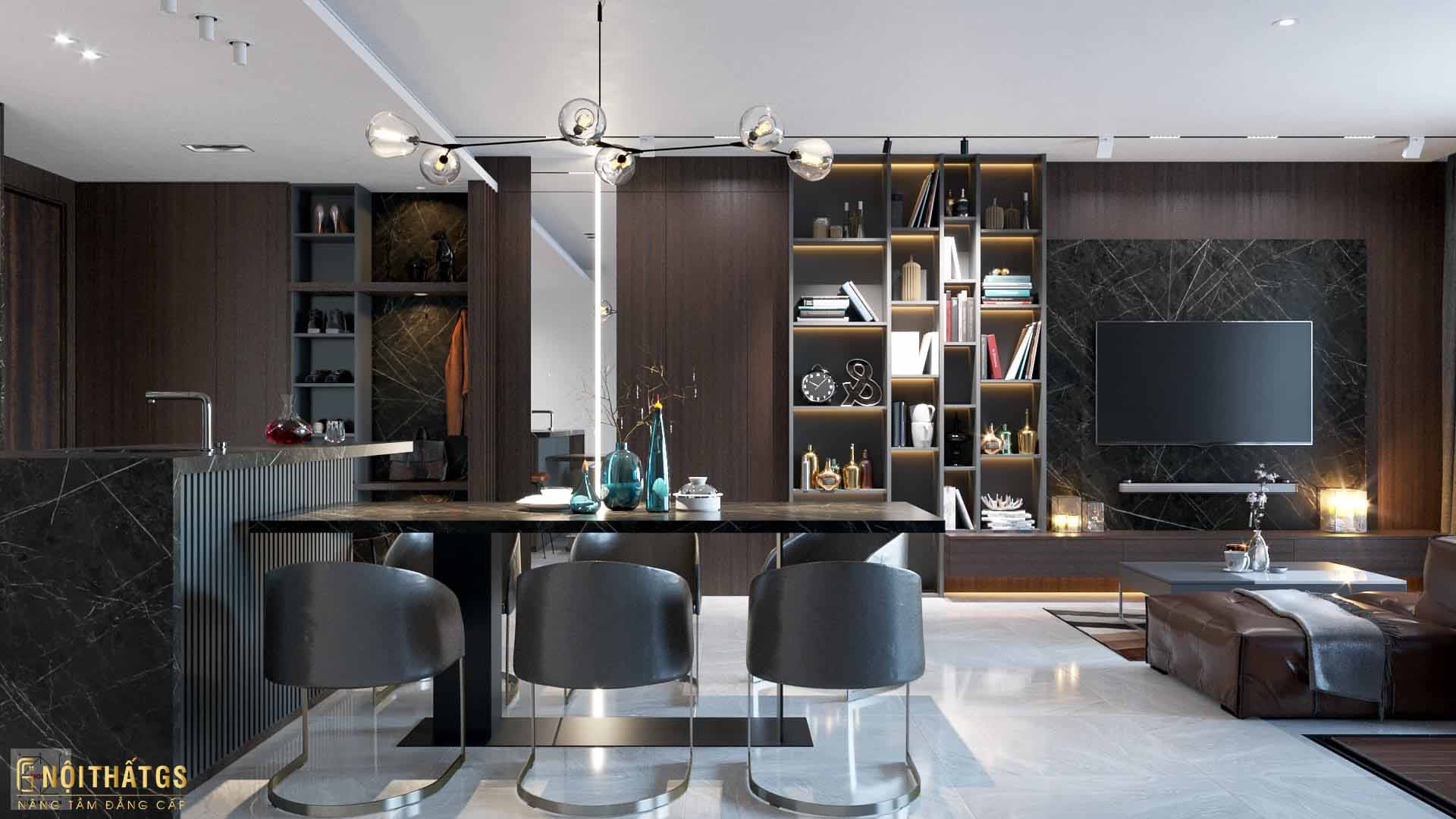 NỘI THẤT CHUNG CƯ LAVITA CHARM 85M2 CHỊ TUYẾT - THỦ ĐỨC