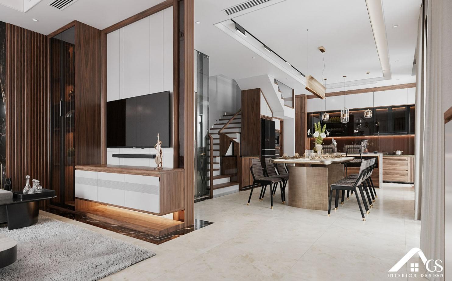 NHÀ PHỐ HIỆN ĐẠI CHỊ SƯƠNG 6Mx23M- HOOC MÔN