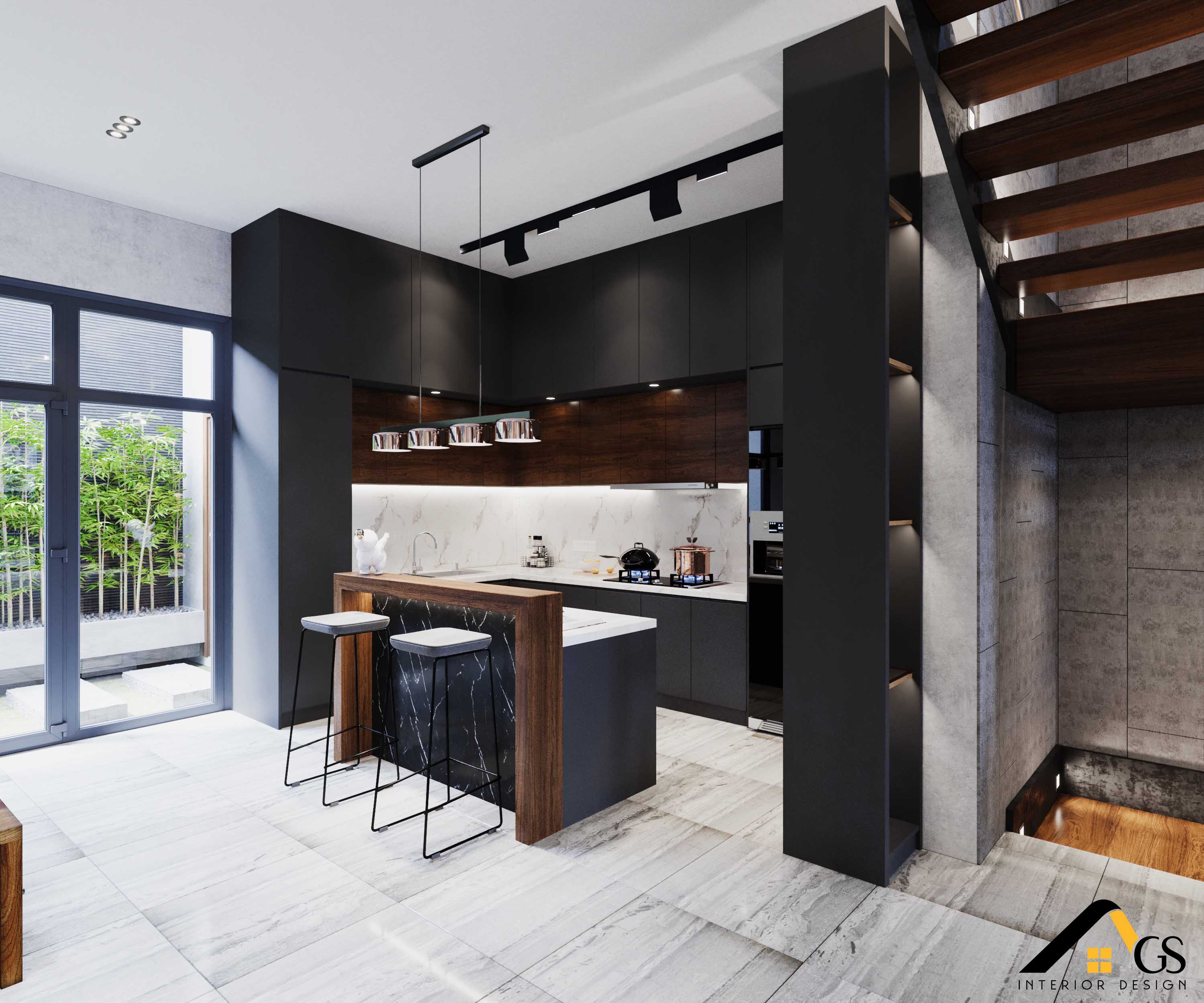 BẾP HIỆN ĐẠI NHÀ PHỐ ANH THẮNG - BÌNH DƯƠNG